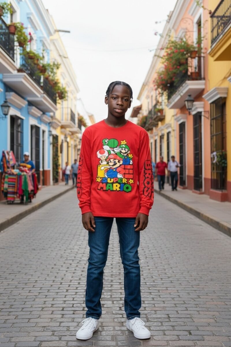 Remera personaje niño